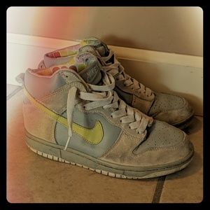 Grey Nike SB sneakers